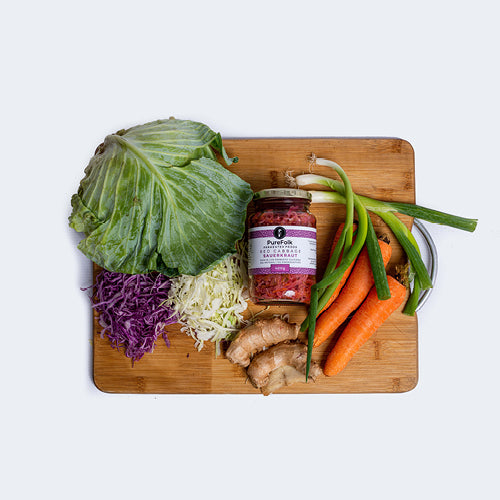 Red cabbage Sauerkraut 375g